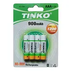 Baterie AAA (R03) nabíjecí 1,2V/900mAh TINKO NiMH  4ks