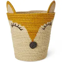 Úložný koš Rice 30 x 20 cm žlutá barva