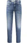 Modré pánské skinny fit džíny Guess Miami