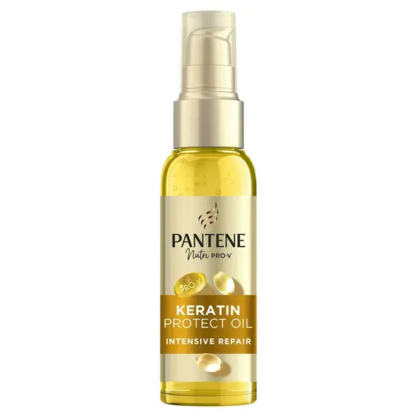 Pantene Regeneračný olej pre poškodené vlasy ( Keratin Protect Oil) 100 ml