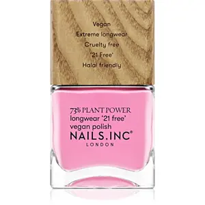 Nails Inc. Plant Power dlhotrvajúci lak na nechty odtieň Detox On Repeat 14 ml