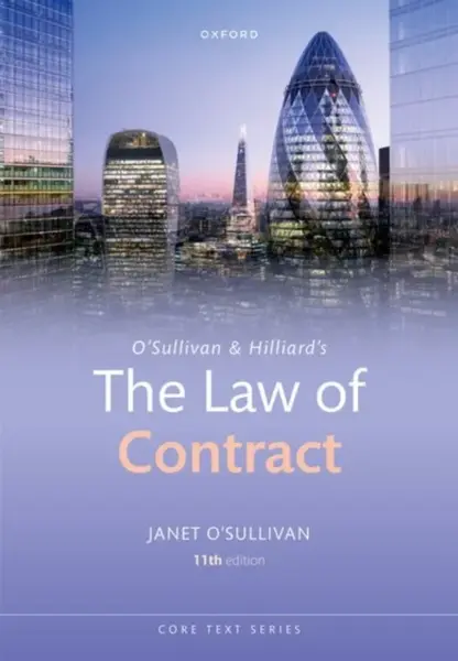 O'Sullivan & Hilliard's The Law of Contract - Janet  O'Sullivan
