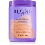 Inebrya BLONDesse No-Orange Mask maska na vlasy neutralizujúci mosadzné podtóny 1000 ml