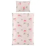 Fleuresse POVLEČENÍ, makosatén, růžová, bílá, tmavě zelená, světle zelená, světle růžová, 140/200 cm