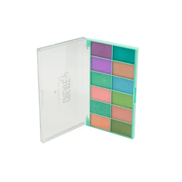 Paletka očních stínů Mint 12 odstínů