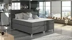 Boxspring Amadeo Rozměr: 180 x 200 cm, látka: Sawana 05, Varianta: S LED osvětlení