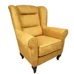 Křeslo Romance Nožičky: Bílé, látka: Zaria 16