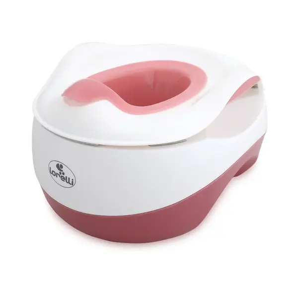 Detský nočník 3v1 Lorelli WC TRANSFORM PINK