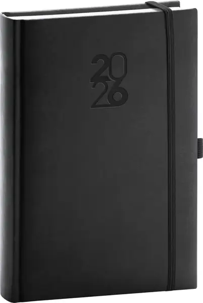 Denní diář 2026 Aprint Top černý