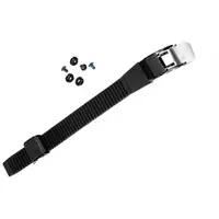 Powerslide PŘEZKA + PÁSEK POWERSLIDE CLASSIC BUCKLE SET SILVER 18CM Náhradní přezka, , velikost