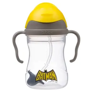 B.BOX Hrnček so slamkou Batman 240 ml