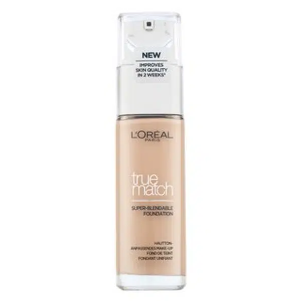 L´Oréal Paris True Match Super-Blendable Foundation tekutý make-up pre zjednotenie farebného tónu pleti 0.5N Porcelain 30 ml