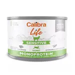 CALIBRA Life Sensitive konzerva pre mačky Rabbit 200 g