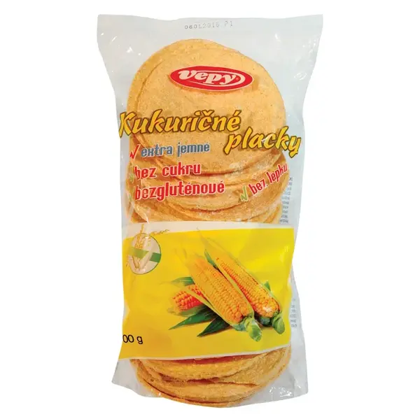 VEPY Kukuričné ​​bezlepkové placky 100 g