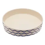 BECOBOWL Bambusová miska pre mačku ocean waves 1 ks
