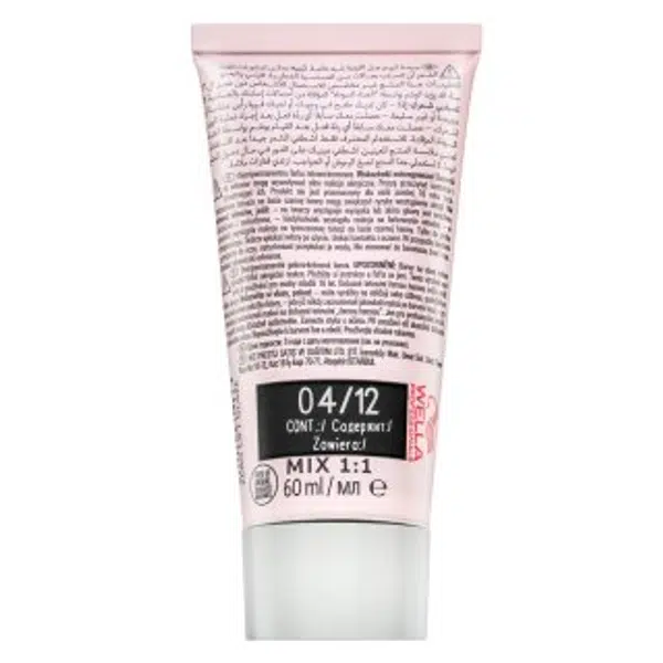 Wella Professionals Shinefinity Zero Lift Glaze profesionálna demi-permanentná farba na vlasy 04/12 Cool Chia 60 ml