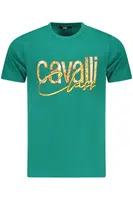 CAVALLI CLASS SHORT SLEEVE T-SHIRT MEN GREEN