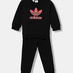 Dětská tepláková souprava adidas Originals černá barva, JW5299