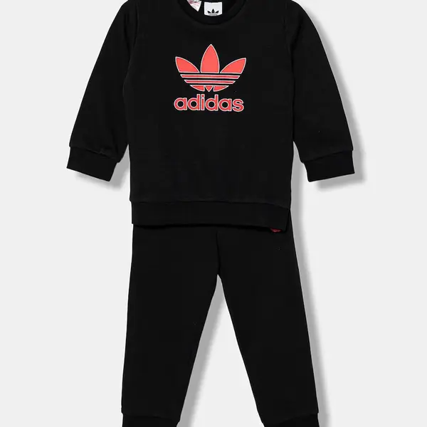Dětská tepláková souprava adidas Originals černá barva, JW5299