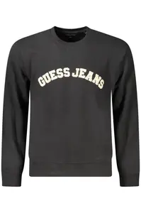 Černá mikina GUESS JEANS