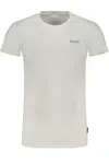 GAUDÌ MEN'S WHITE SHORT SLEEVE T-SHIRT