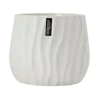 KVĚTINÁČ keramika, 15/12/15 cm