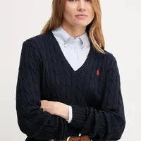 Svetr Polo Ralph Lauren dámský, tmavomodrá barva, 211971870