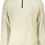 HUGO BOSS MEN'S BEIGE ZIP SWEATSHIRT