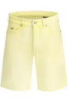 HUGO BOSS JEANS SHORT MEN YELLOW