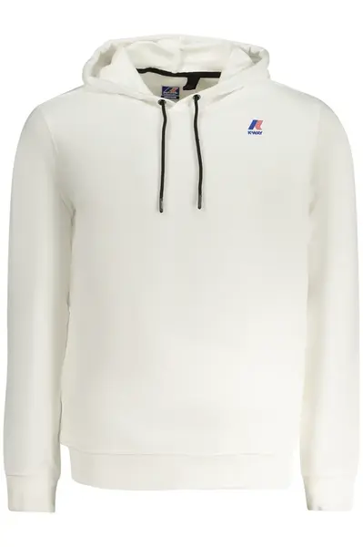 Pánská mikina K-WAY bez zipu bílá