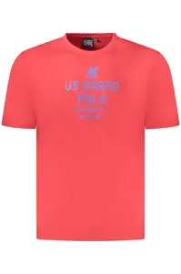 Pánské triko US Grand Polo červené