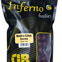 Carp inferno boilies nutra line švestka - 1 kg 20 mm
