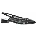 Dámské lodičky Karl Lagerfeld KL40153 M0S black mesh 38