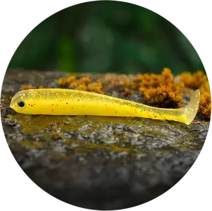 Redbass gumová nástraha ripper swimmer slim yellow rgt - l 88 mm