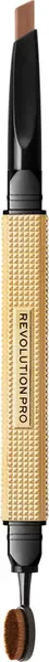 Revolution PRO Oboustranná tužka na obočí Rockstar Medium Brown (Brow Styler) 0,25 g