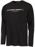 Savage gear triko signature logo long sleeve t shirt black caviar - s