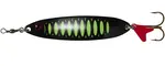 Dam třpytka effzett slim standard spoon uv fluo green black - délka 5 cm hmotnost 8 g