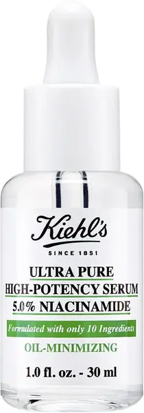 Kiehl's Pleťové sérum proti nedokonalostem pleti Ultra Pure 5% Niacinamide (High-Potency Serum) 30 ml