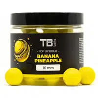 Tb baits plovoucí boilie pop-up yellow banana pineapple + nhdc 65 g-12 mm
