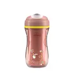 CHICCO Hrneček Active termo s tvrdým náustkem pink, 14m+