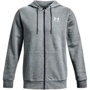 Under Armour ESSENTIAL Pánská mikina, šedá, velikost M