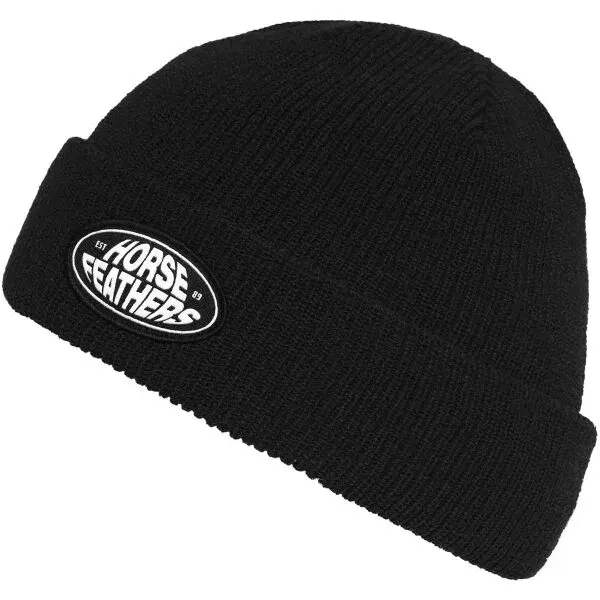 Horsefeathers DEL Pánská zimní čepice, černá, velikost