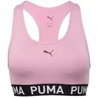 Puma 4KEEPS ELASTIC BRA Dámská sportovní podprsenka, růžová, velikost