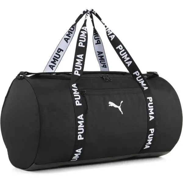 Puma AT ESSENTIALS BARREL BAG Dámská sportovní taška, černá, velikost