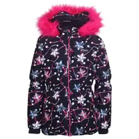 Lewro INESA Dívčí zimní bunda, tmavě modrá, velikost 152-158