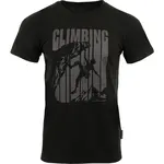 ALPINE PRO BREJ Pánské triko, černá, velikost