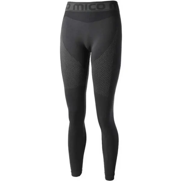 Mico LONG TIGHT PANTS WARM CONTROL W Dámské dlouhé termo kalhoty, černá, velikost