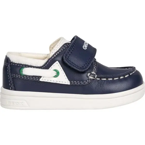 Geox DJROCK Chlapecké mokasíny, tmavě modrá, velikost