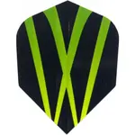 Windson MONSTER PLAST 3 KS Letky na šipky standard, zelená, velikost