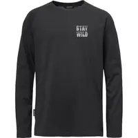 Lewro AUSTIN Chlapecké triko, černá, velikost 116-122